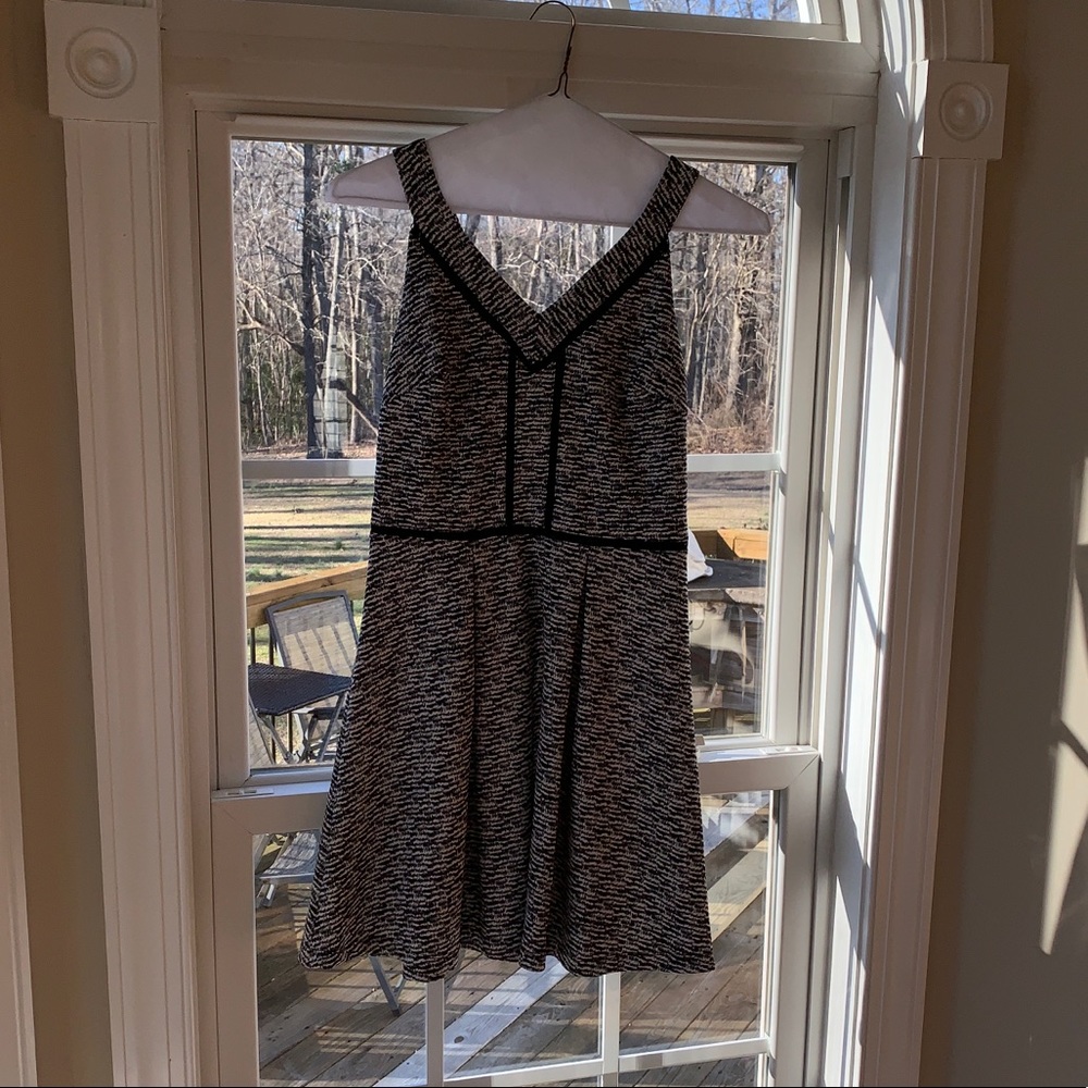 Black and white patterned Mossimo dress